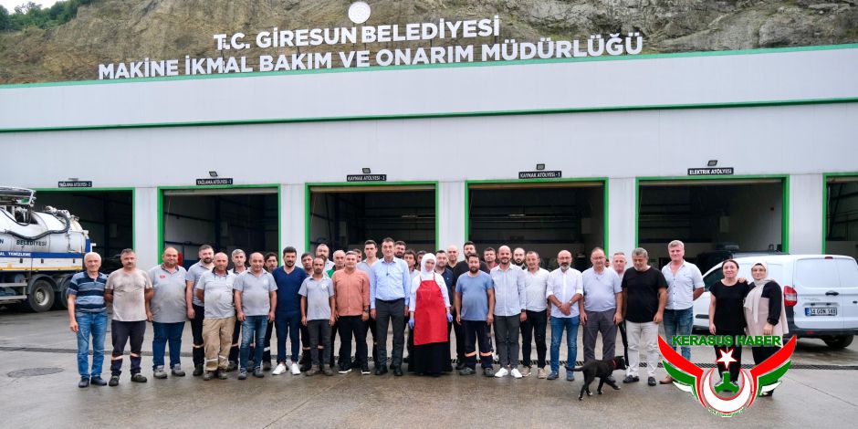 Başkan Köse’den, Makina İkmal Bakım ve Onarım Müdürlüğü’ne Ziyaret – Giresun Kerasus Haber